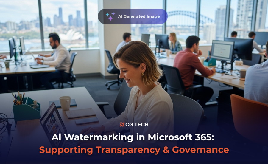 CG TECH blog banner: office team working at computers with Sydney Harbour Bridge in background.